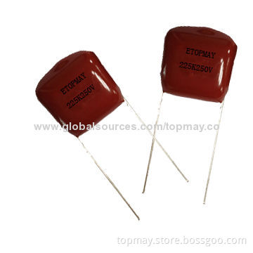 Polypropylene Film Capacitors with 0.001 to 1.0μF Capacitor Range, Used for Pulse Circuits